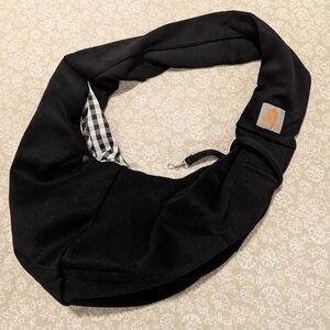 Tomkas Pet Sling Carrier Black